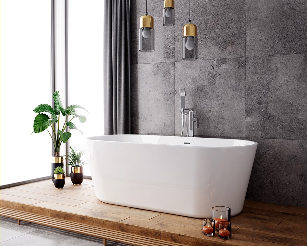 10 примеров дизайна стандартной ванной комнаты
